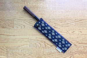 Sayaka Japanese Tatami Mat Edge Fabric Sheath / Saya for Large Knife