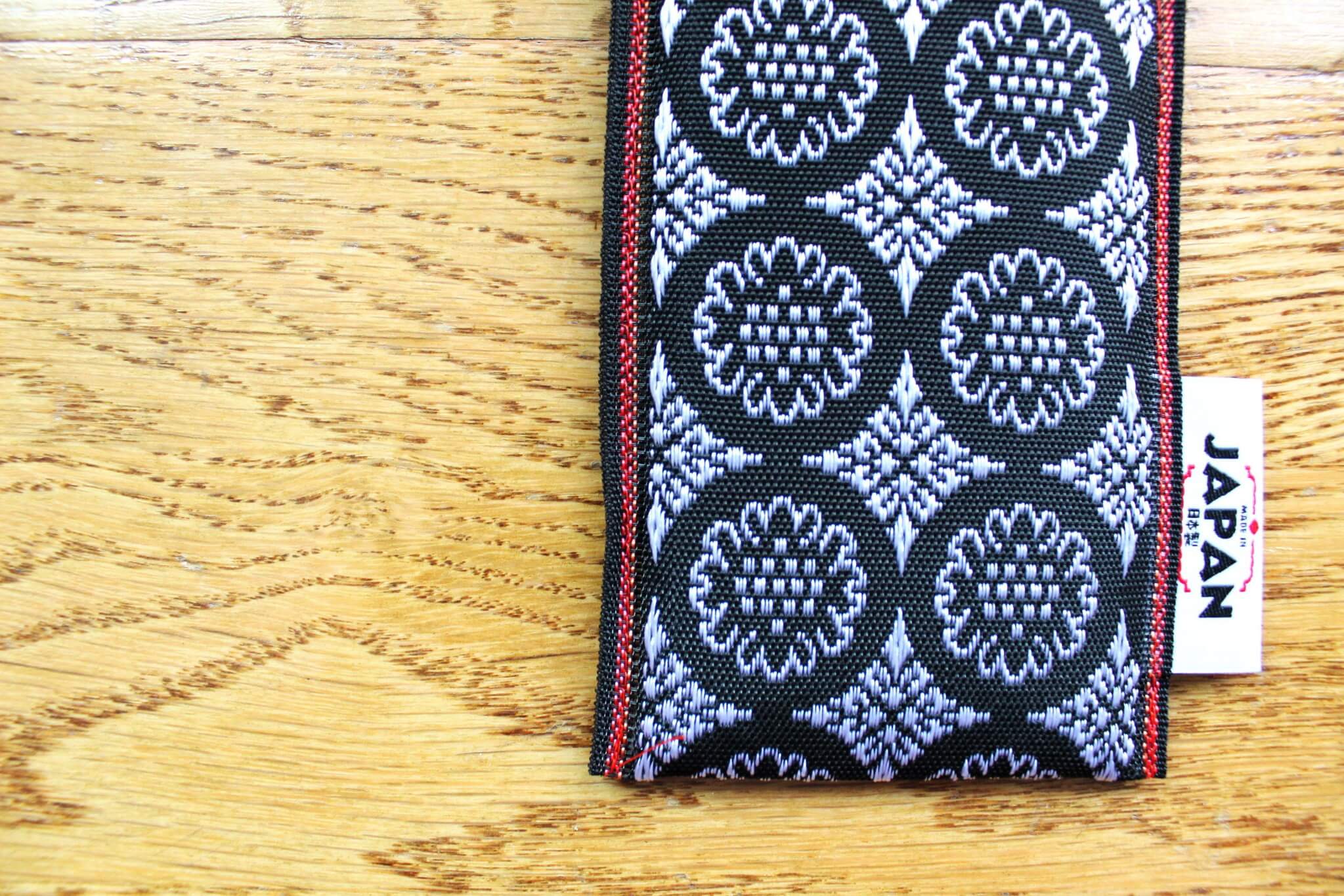 Sayaka Japanese Tatami Mat Edge Fabric Sheath / Saya for Small Knife