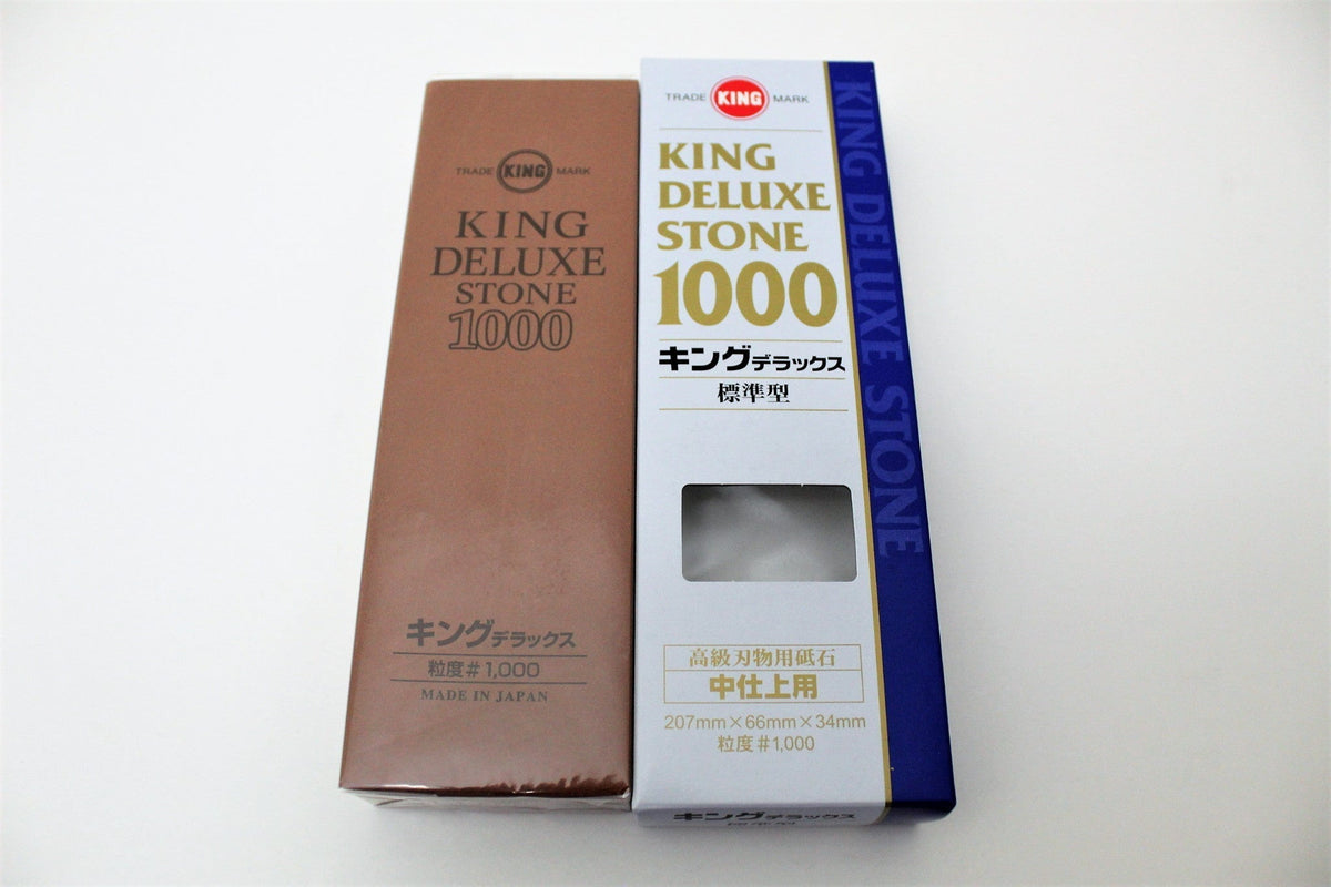 King #1000 Deluxe Japanese Toishi Sharpening Stone - Hasu-Seizo, LLC