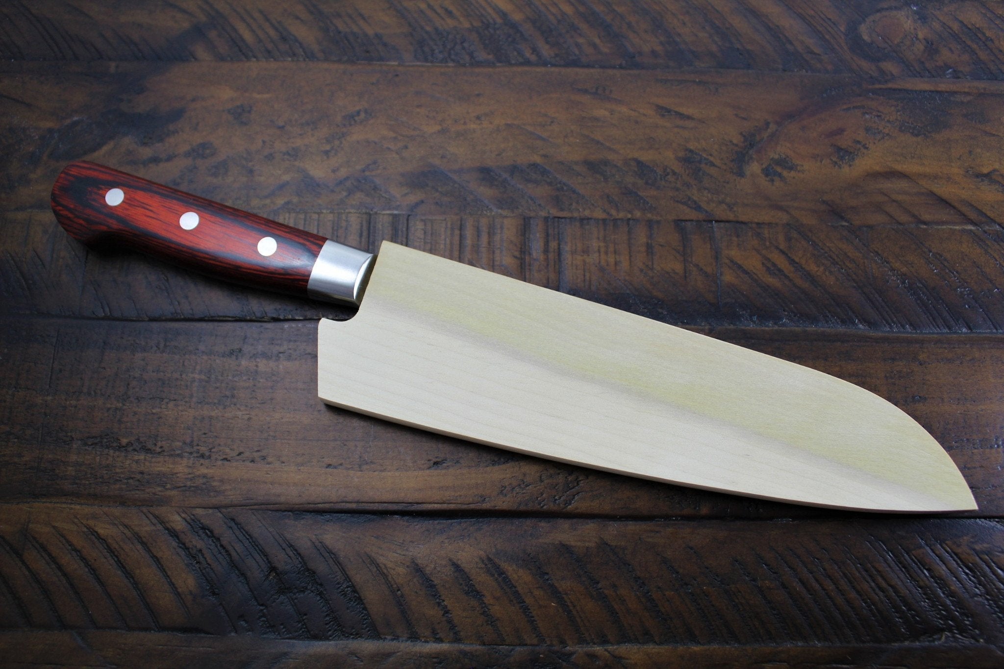 Magnolia Saya Sheath for 180mm Santoku Knife