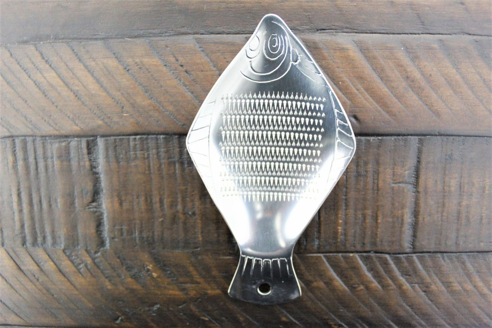 Accessories - Stainless Steel Japanese Grater / Oroshigane Hirame (Flatfish) Shape