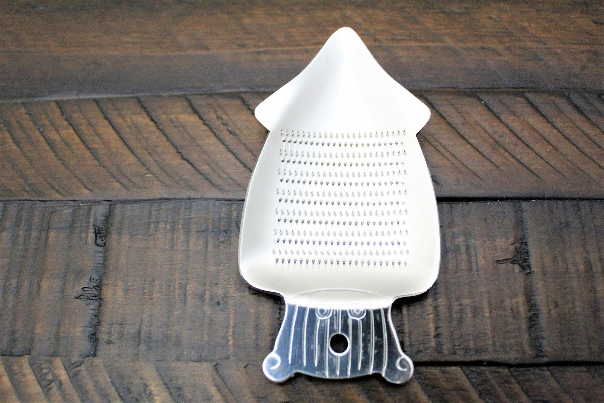 Accessories - Stainless Steel Japanese Grater / Oroshigane Ika (Squid) Shape