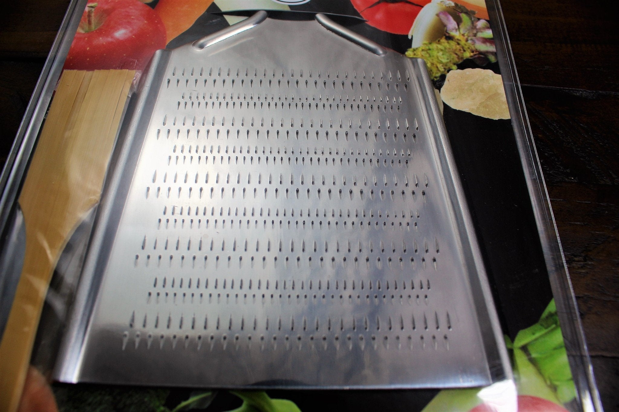 Accessories - Stainless Steel Japanese Grater / Oroshigane With Bamboo Brush