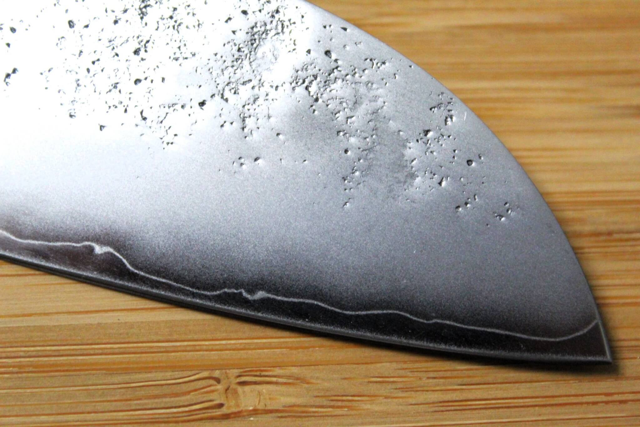 Kitchen Knife - Sakai Takayuki AUS-10 Nashiji Santoku Knife 170mm (6.7")