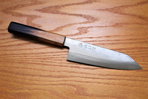 Kitchen Knives - Fujiwara Yasuhiko Ginsan Kiritsuke With Oak Handle 165mm / 6.5" Oak Handle