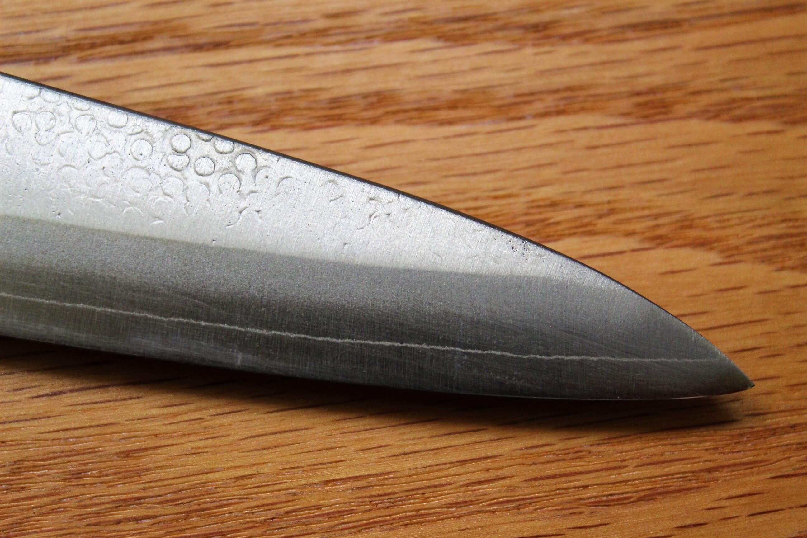 Kitchen Knives - Fujiwara Yasuhiko Ginsan Petty With Oak Handle 150mm / 5.9" Oak Handle