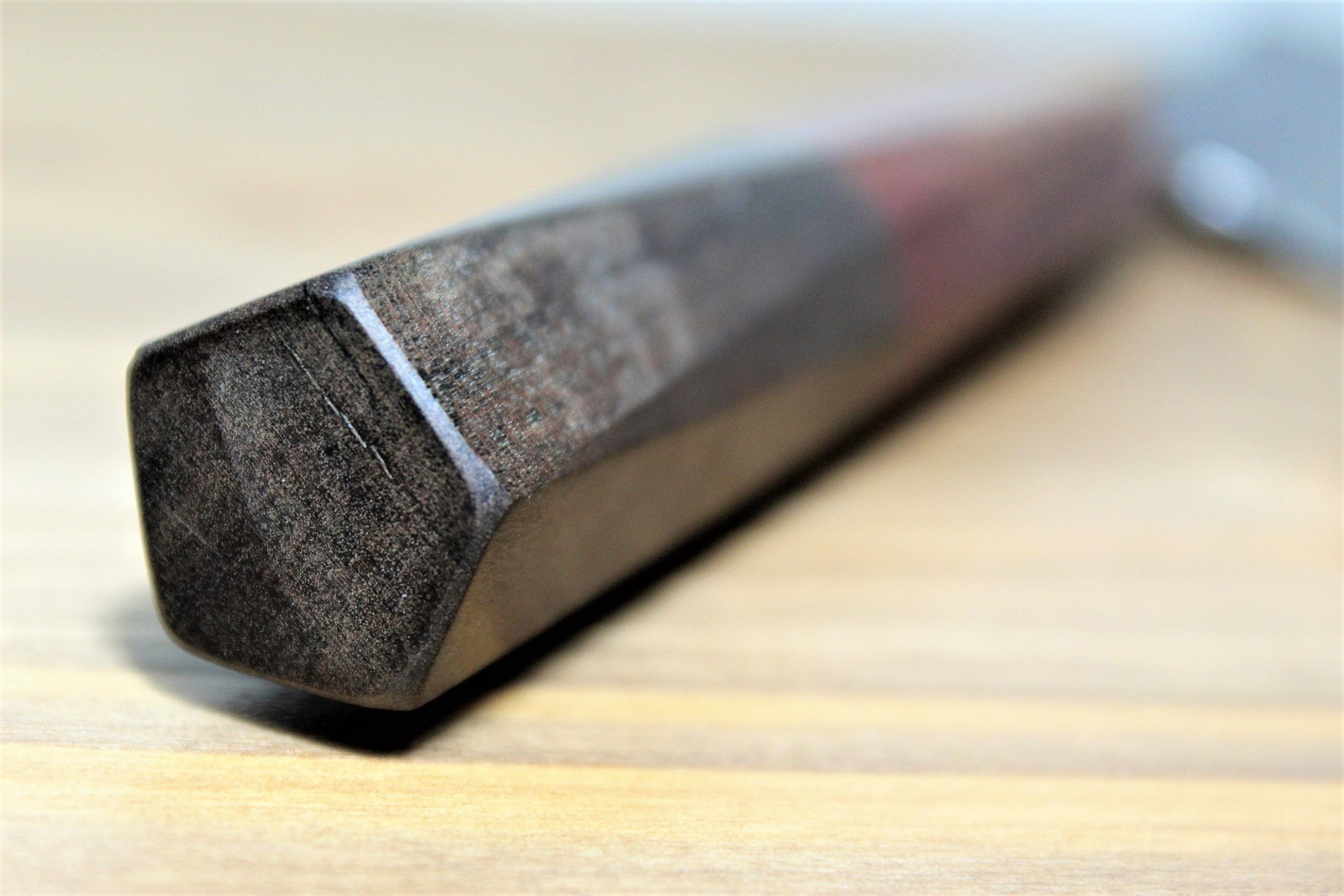 Kitchen Knives - Isamitsu Shirogami #1 / White Steel #1 Kiritsuke 135 Mm / 5.3" Brown Two Tone Maple And Burberry Handle
