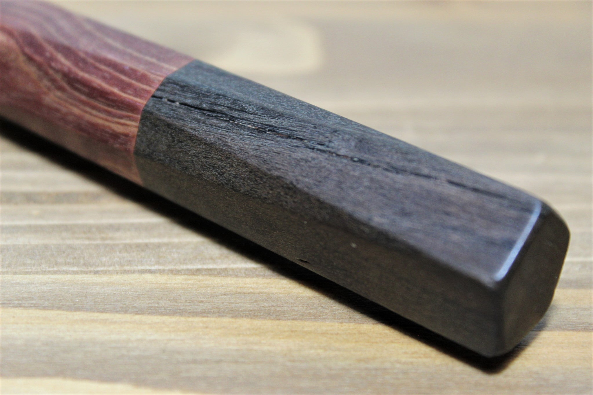 Kitchen Knives - Isamitsu Shirogami #1 / White Steel #1 Kiritsuke 135 Mm / 5.3" Brown Two Tone Maple And Burberry Handle