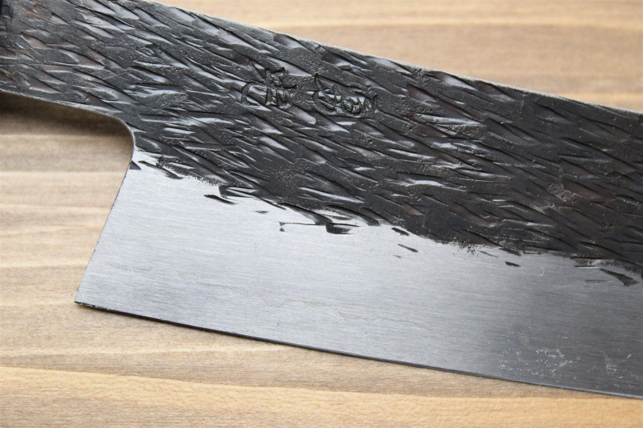 Kitchen Knives - Isamitsu Shirogami #1 / White Steel #1 Kiritsuke 165 Mm / 6.5" Brown Two Tone Maple And Burberry Handle