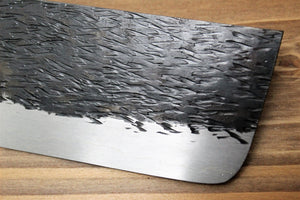 Kitchen Knives - Isamitsu Shirogami #1 / White Steel #1 Nakiri 165 Mm / 6.5" Red Two Tone Maple And Burberry Handle