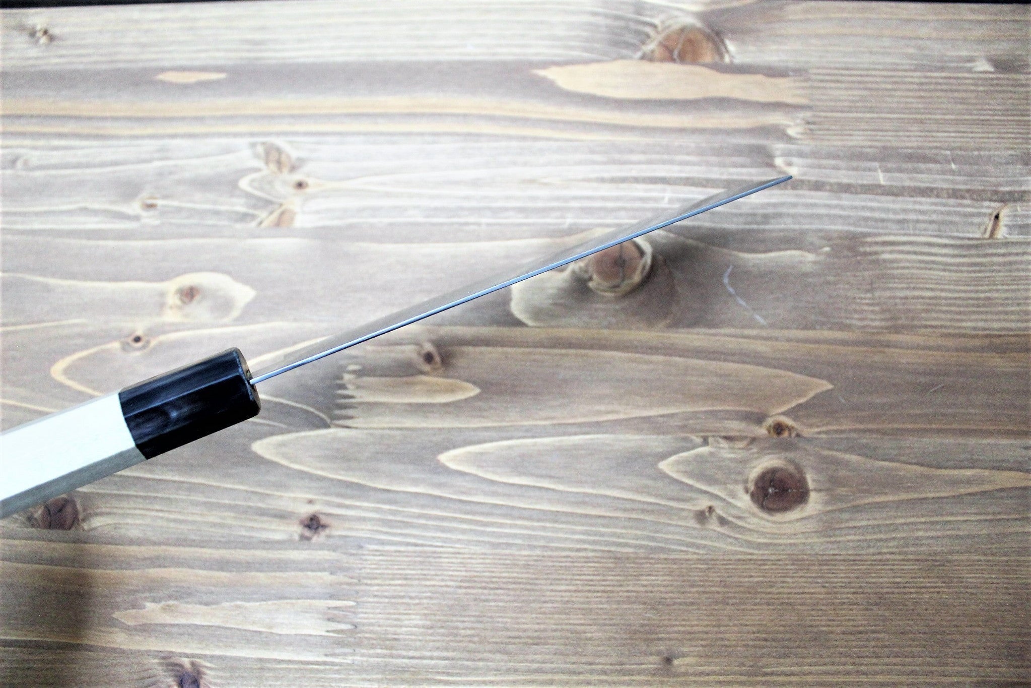 Kitchen Knives - Misuzu Hamono 45 Layer Damascus AUS-10 Core Nakiri 165 Mm / 6.4" Magnolia Handle