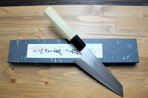 Kitchen Knives - Misuzu Hamono Bunka VG-10 Stainless Steel 160 Mm / 6.3" Magnolia Handle