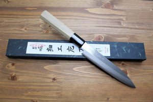 Kitchen Knives - Misuzu Hamono  Petty VG-10 Stainless Steel 155 Mm / 6.1" Magnolia Handle