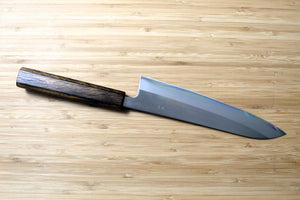 OUL Gyuto Shirogami #1 / White Steel #1 210 mm / 8.2" Burnt Oak Handle