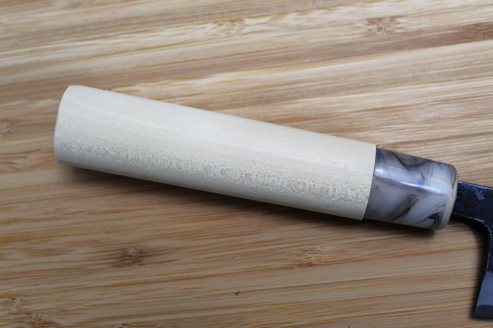 OUL Kurouchi Aogami Nakiri 165 mm / 6.5" Magnolia Handle