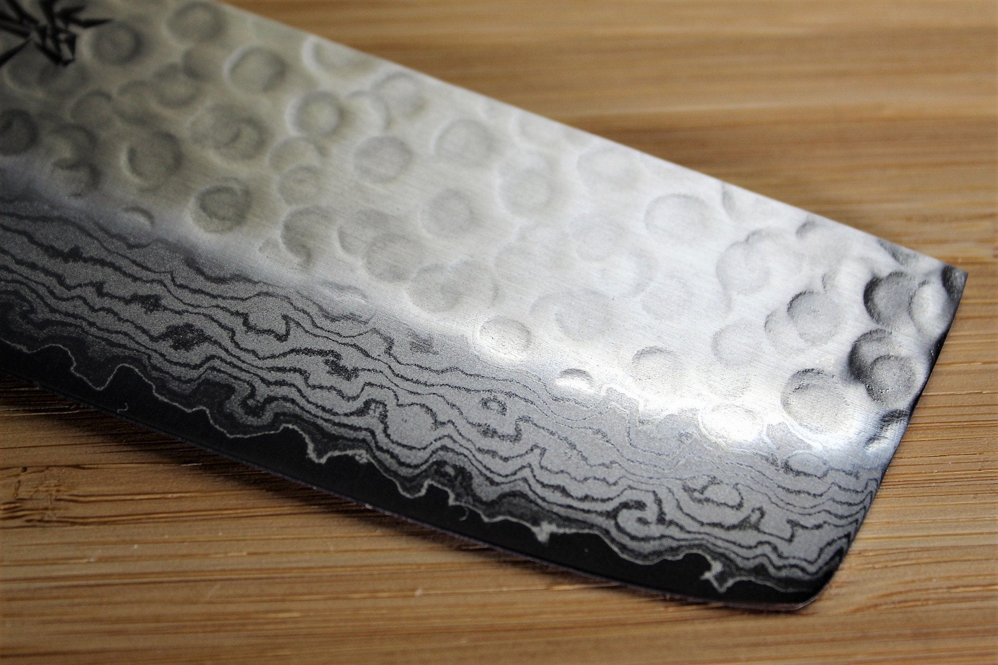 Kitchen Knives - Sakai Takayuki 17 Layer Damascus Nakiri Knife 160mm (6.3")