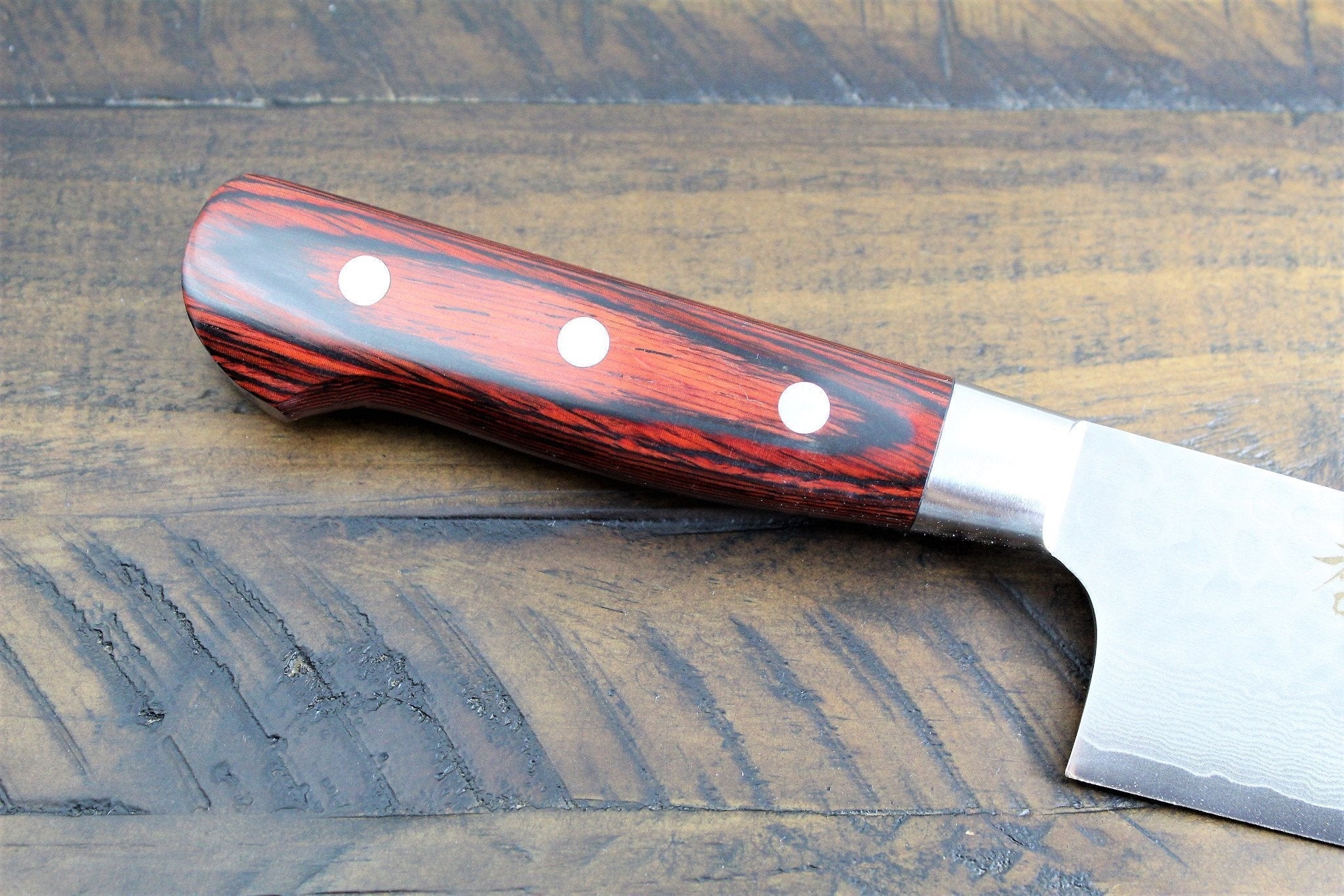 Kitchen Knives - Sakai Takayuki 33 Layer Damascus Nakiri Knife 160mm (6.3")