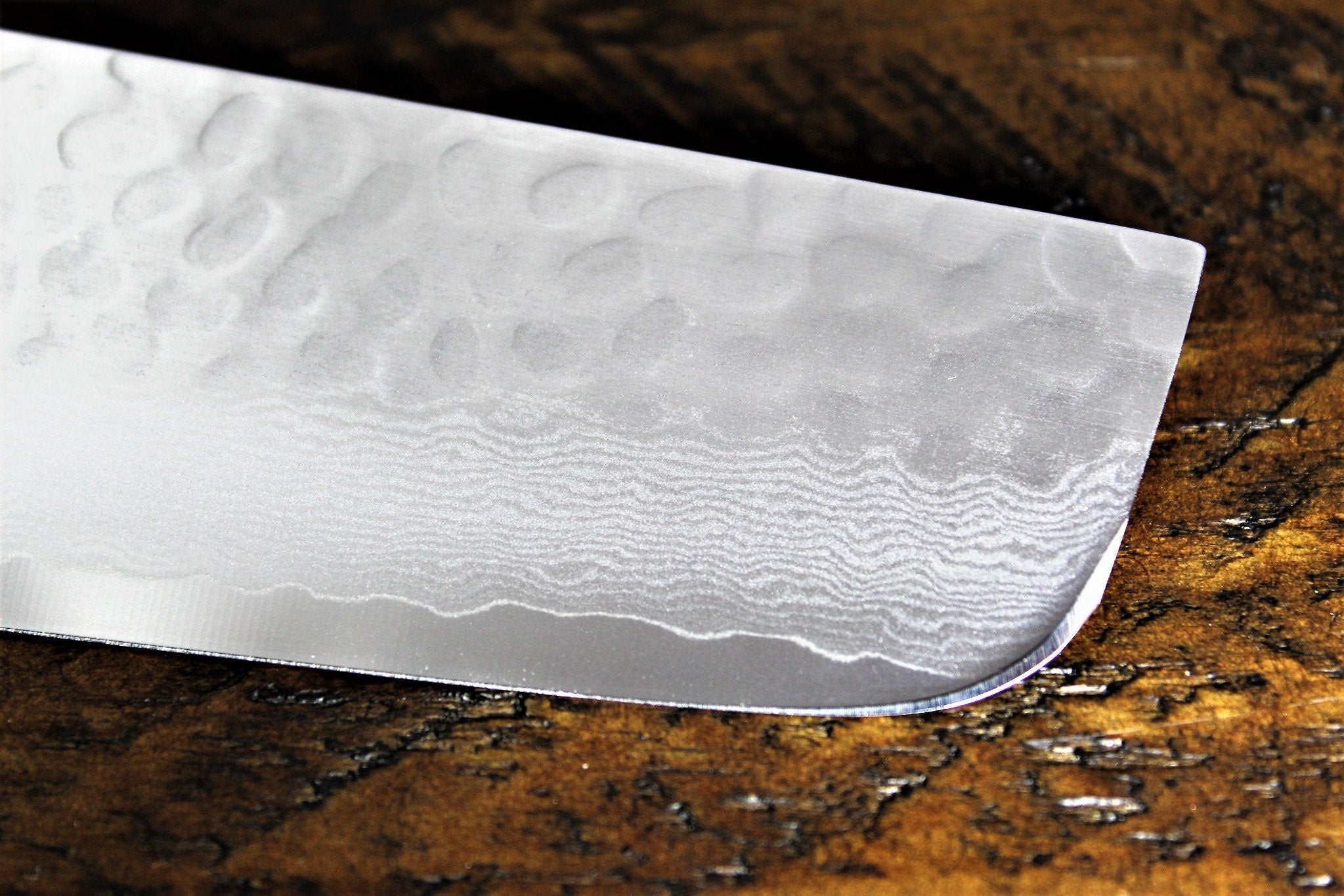 Kitchen Knives - Sakai Takayuki 33 Layer Damascus Nakiri Knife 160mm (6.3")