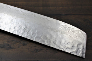 Kitchen Knives - Sakai Takayuki 45 Layer Damascus Nakiri Knife 160mm (6.2") With Walnut Handle