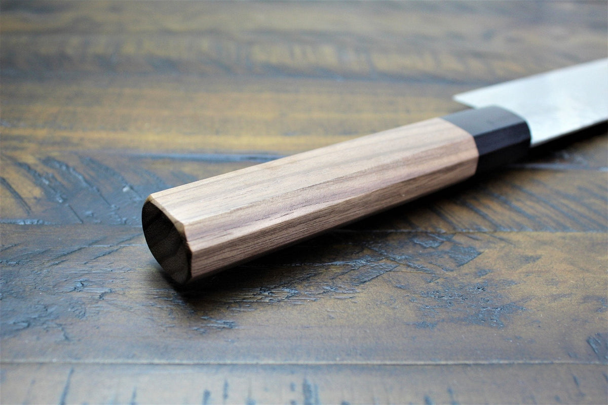 Kitchen Knives - Sakai Takayuki 45 Layer Damascus Nakiri Knife 160mm (6.2") With Walnut Handle