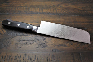 Kitchen Knives - Sakai Takayuki 45 Layer Damascus Nakiri Knife 160mm (6.3") Mirror Finish