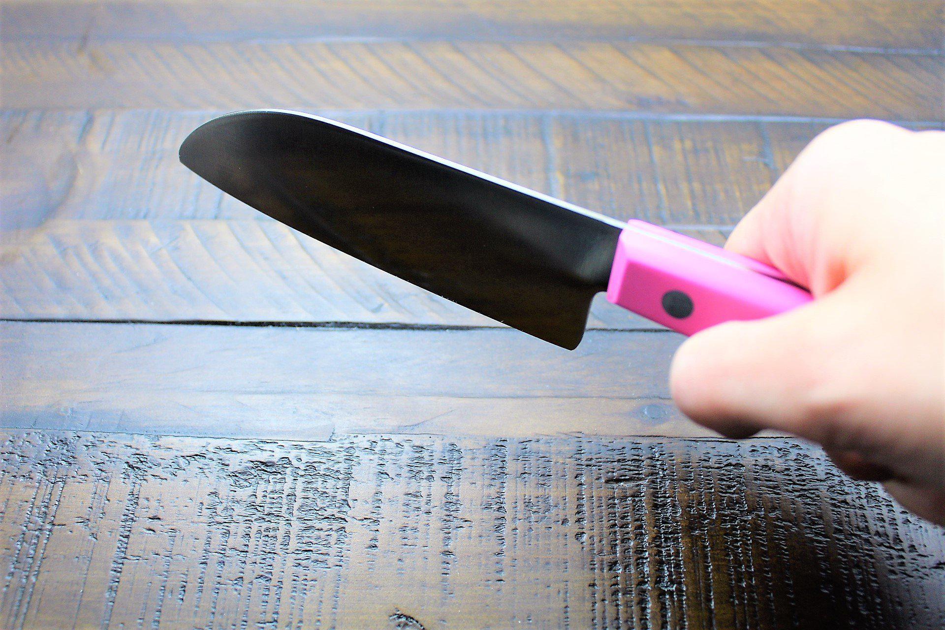 Sakai Takayuki Kids 07401 coltello da chef per bambini, rosa, 12 cm