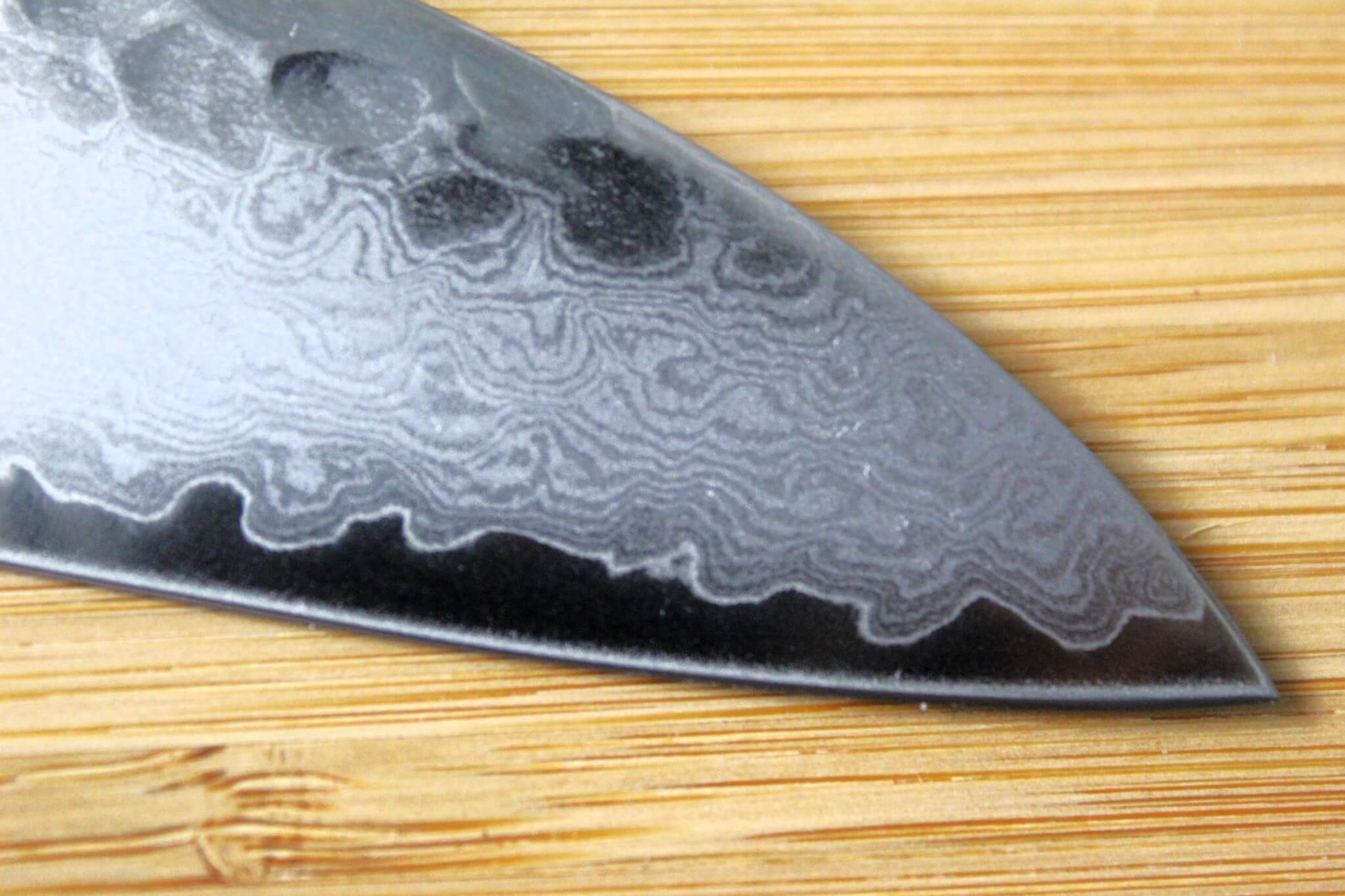 Kitchen Knives - Sakai Takayuki Gyuto Japanese Chef Knife 180mm (7.1") Damascus 33 Layer With Blue Handle