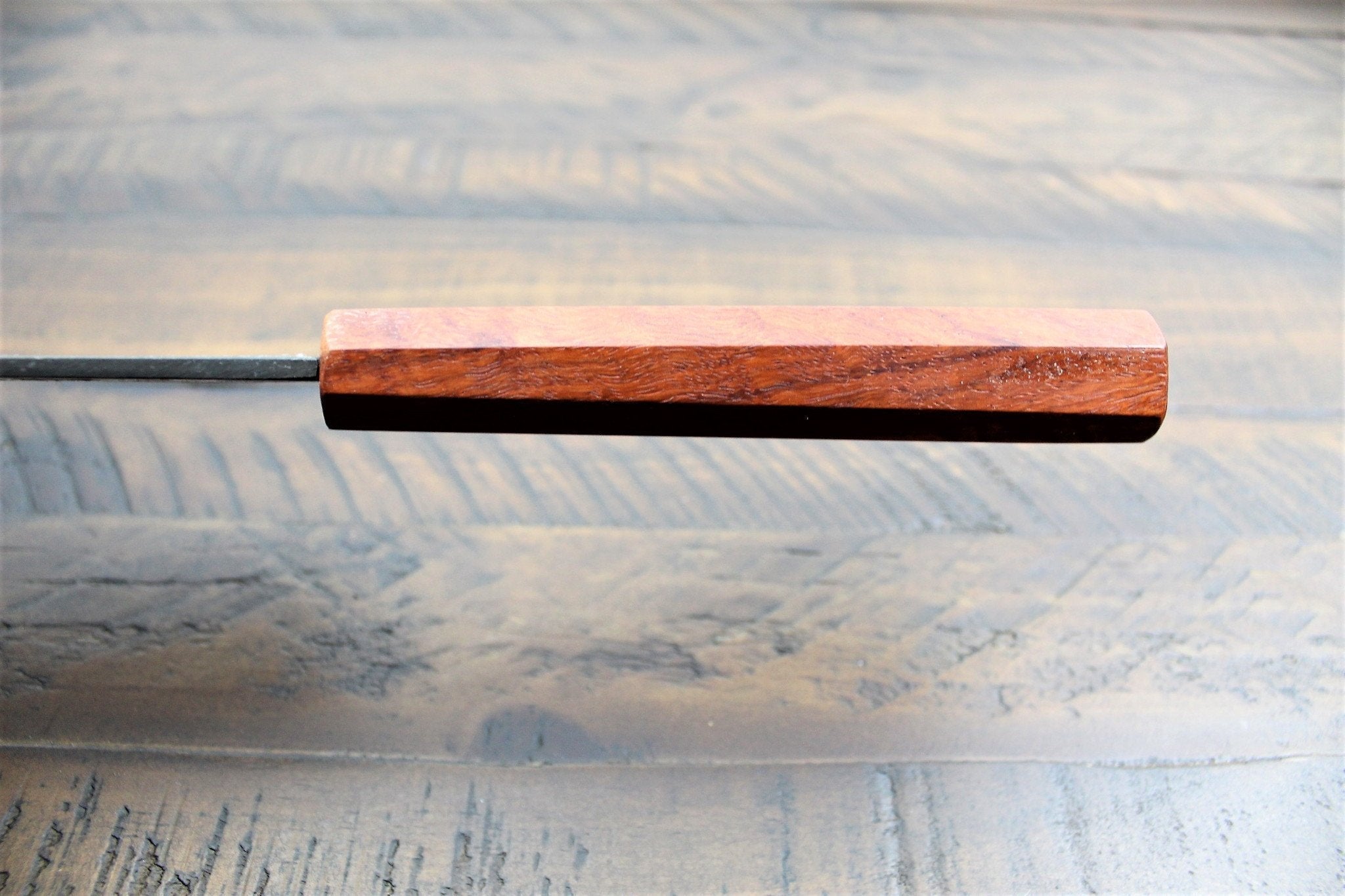 Kitchen Knives - Sakai Takayuki Gyuto Kurouchi Aoniko / Blue Steel #2 210mm (8.3") Japanese Chef Knife - Chinese Quince Handle