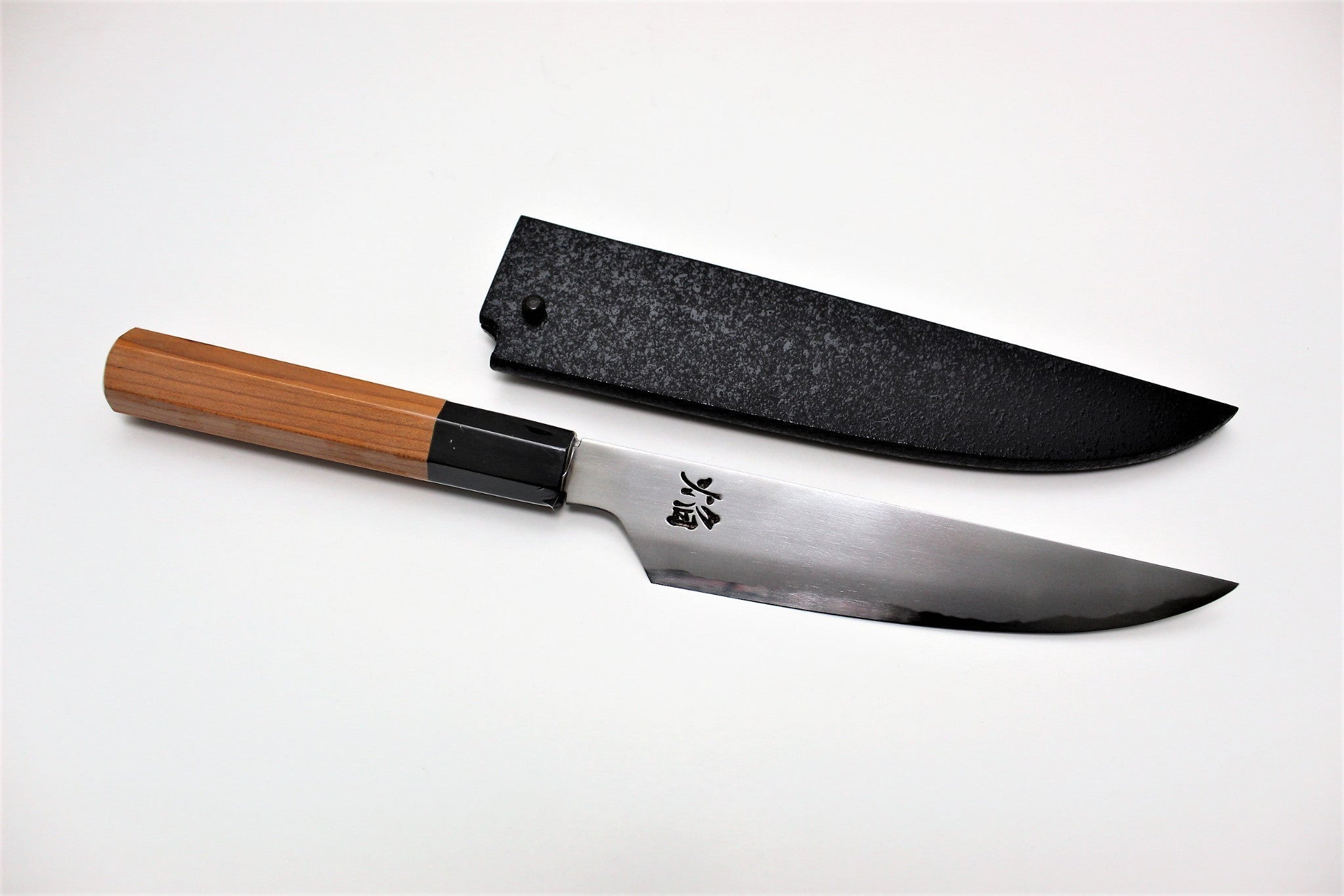 Kitchen Knives - Sakai Takayuki Homura Kogetsu Petty With Saya 150mm (5.9") - Aoniko
