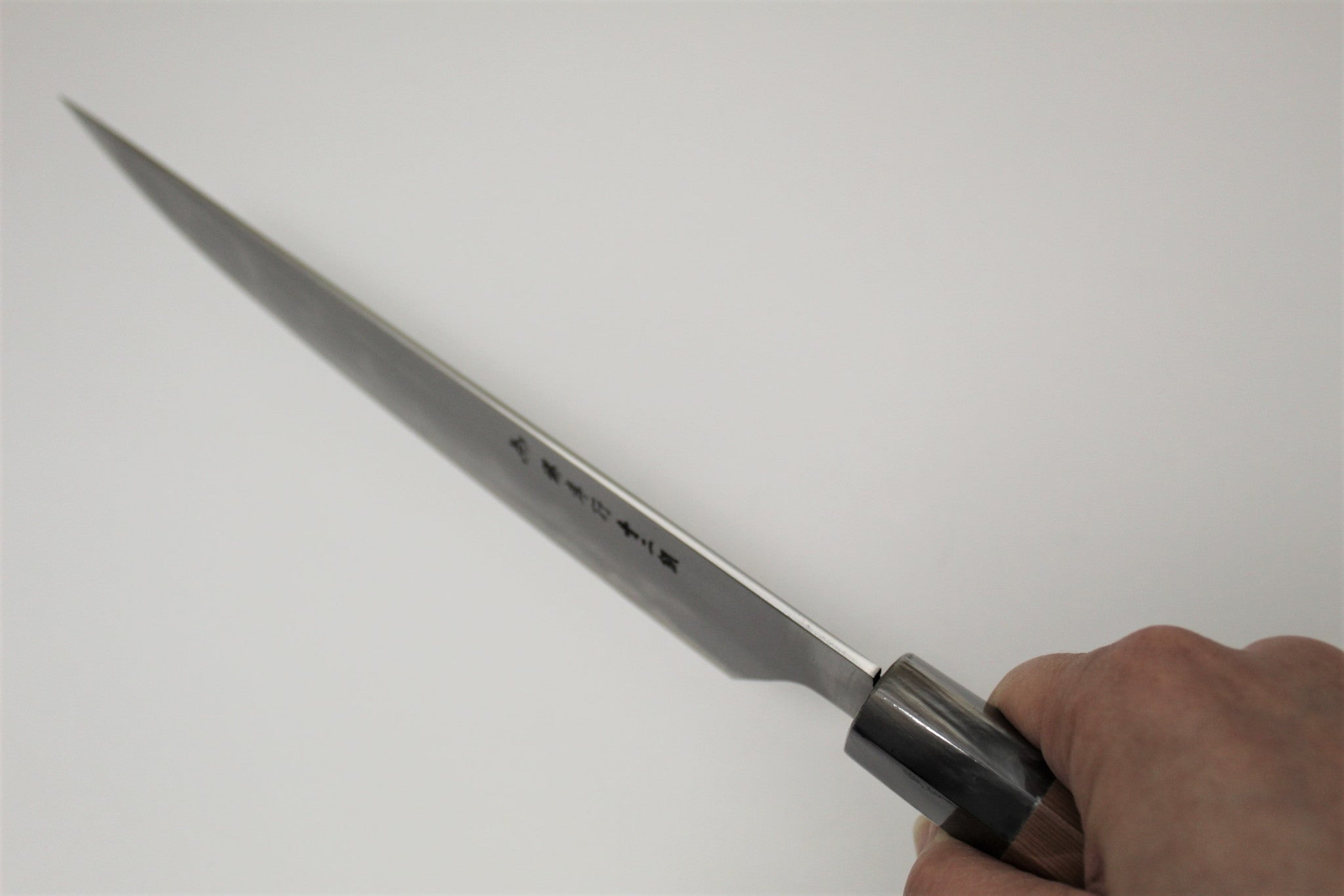 Kitchen Knives - Sakai Takayuki Homura Kogetsu Sujihiki With Saya 240mm (9.4") - Aoniko