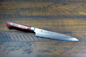 Kitchen Knives - Sakai Takayuki Japanese Knife Set Damascus 33 Layer Petty Knife 150mm (5.9") Santoku Knife 180mm (7.1")  Nakiri Knife 160mm (6.3")
