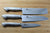 Kitchen Knives - Sakai Takayuki Japanese Knife Set INOX Pro Molybdenum Stainless Steel Petty Knife 120 Mm (4.7") Santoku Knife 180 Mm (7.1")  Nakiri Knife 180 Mm (7.1")