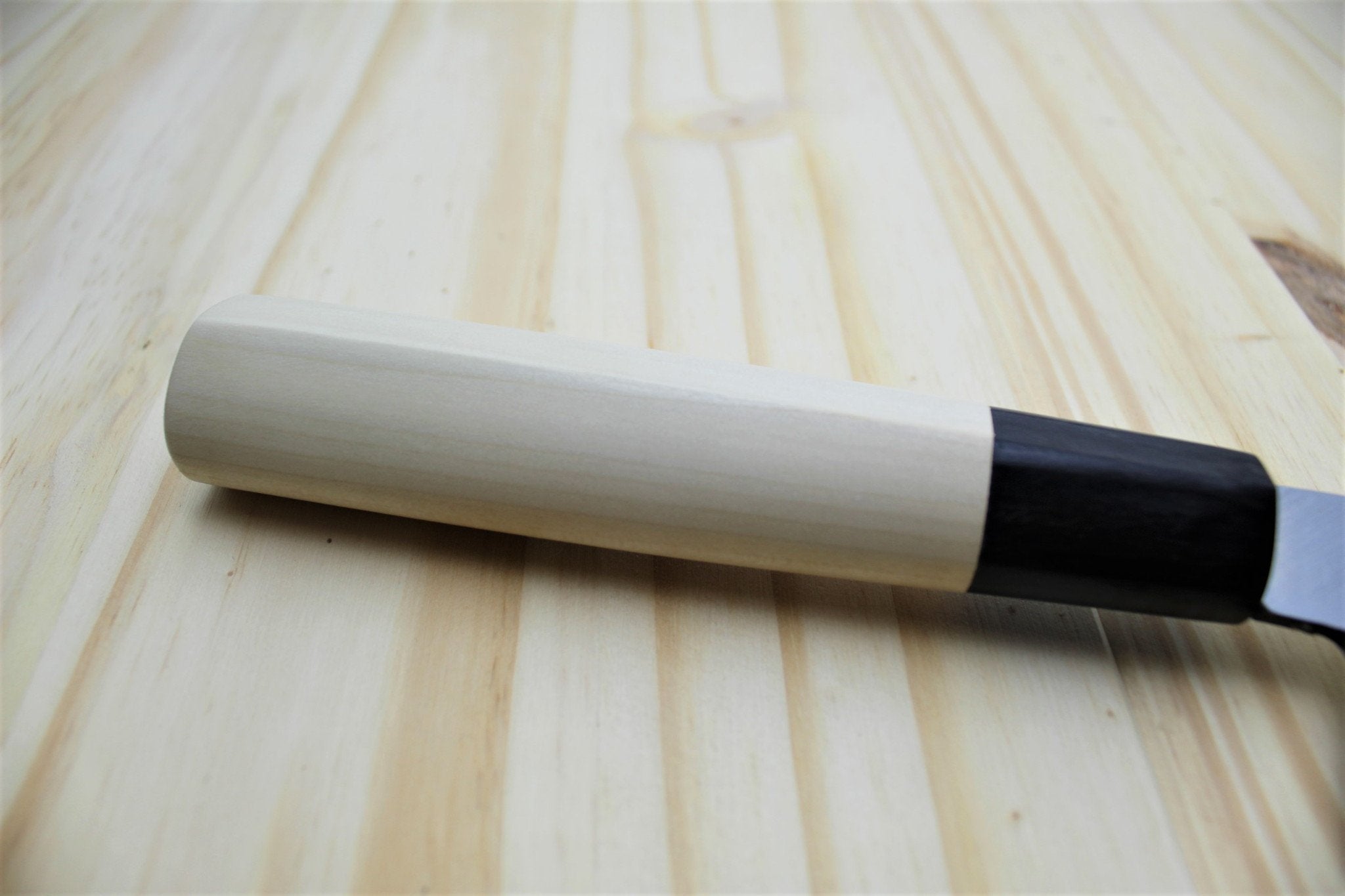 Kitchen Knives - Sakai Takayuki Kamagata Usuba Knife With Buffalo Horn Handle White Steel 180mm (7.1")