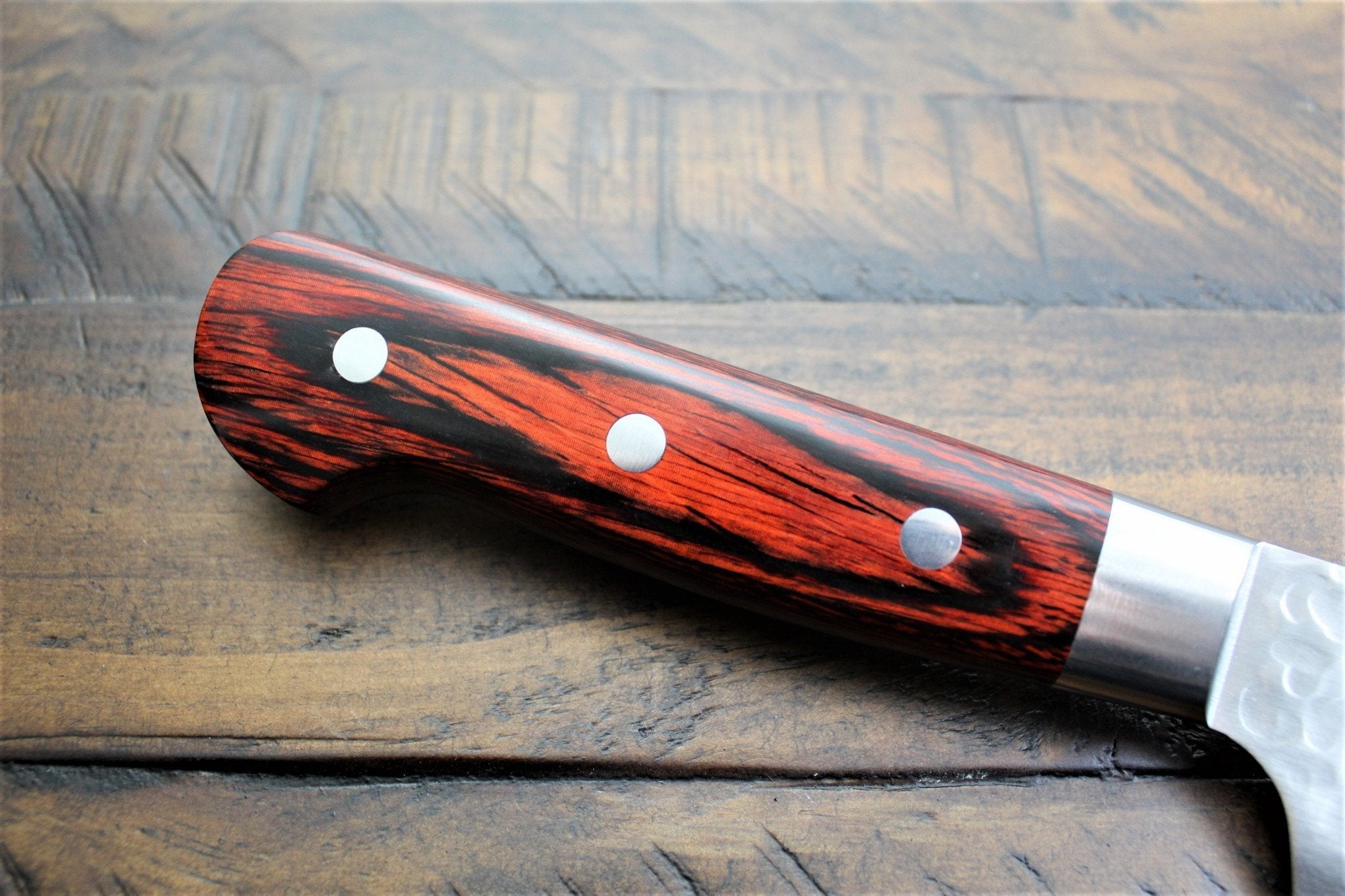 Kitchen Knives - Sakai Takayuki Kengata Gyuto Japanese Chef Knife 190mm (7.5") Damascus 33 Layer