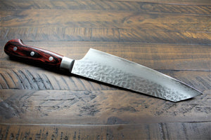 Kitchen Knives - Sakai Takayuki Kengata Gyuto Japanese Chef Knife 190mm (7.5") Damascus 33 Layer