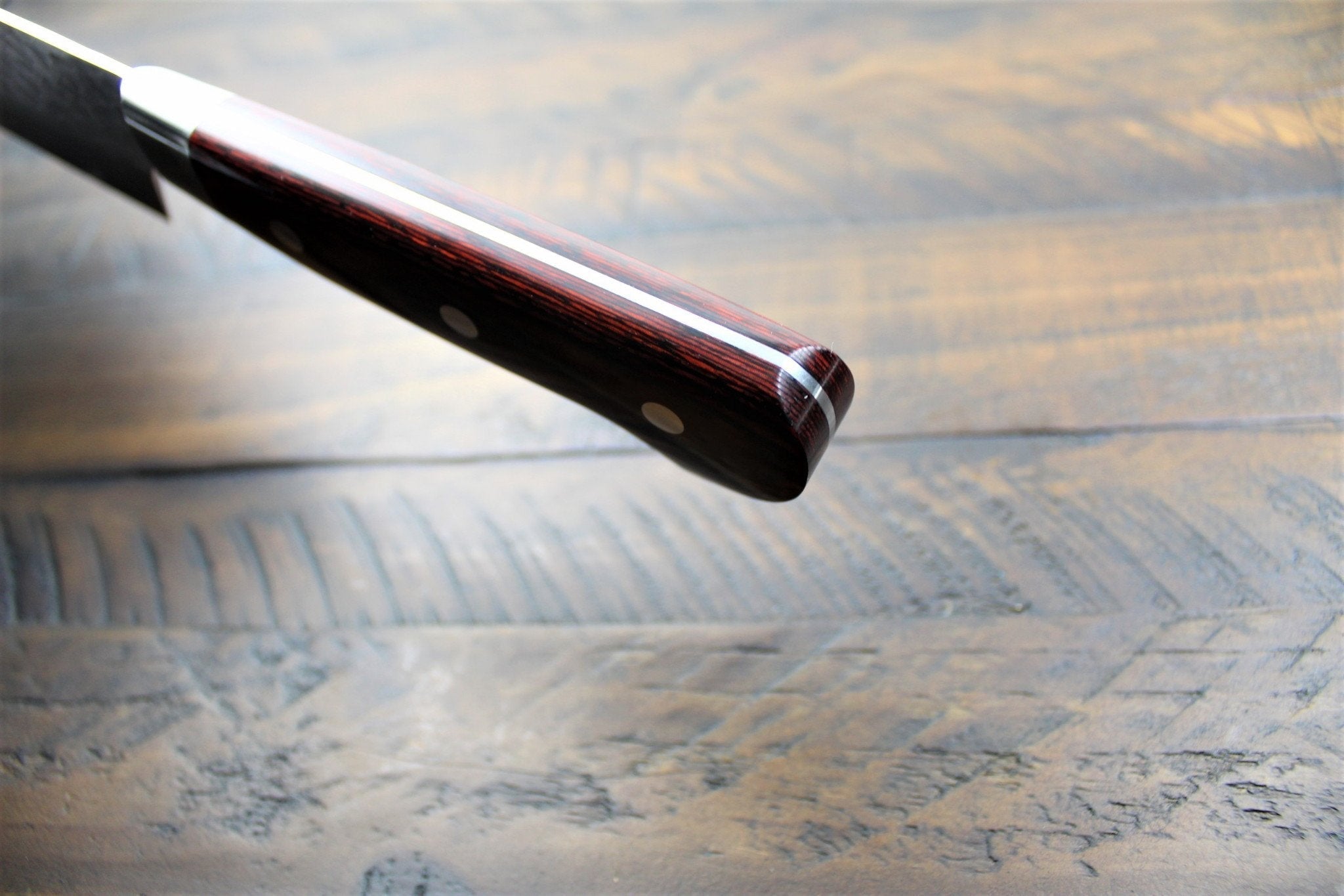 Kitchen Knives - Sakai Takayuki Kengata Gyuto Japanese Chef Knife 190mm (7.5") Damascus 33 Layer