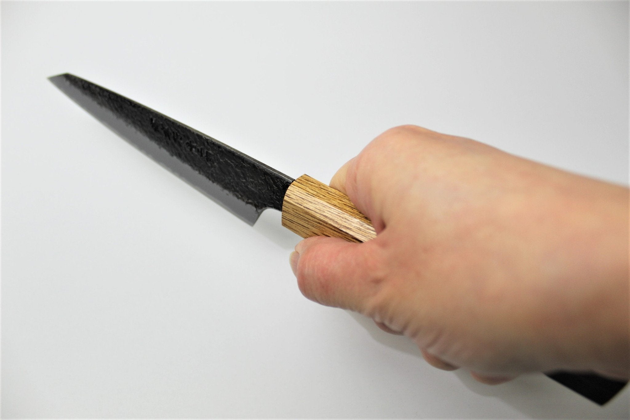Kitchen Knives - Sakai Takayuki Kengata Petty Knife Homura Guren Aoniko / Blue Steel #2 150mm (5.9")