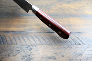 Kitchen Knives - Sakai Takayuki Kengata Santoku Knife 160mm (6.3") Damascus 33 Layer