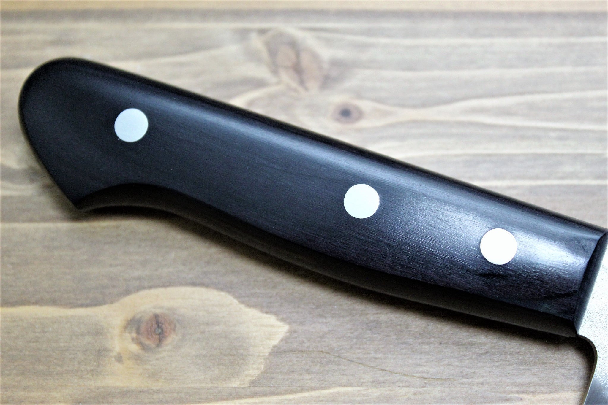 Kitchen Knives - Sakai Takayuki Nakiri Knife 165mm (6.5") Aoniko Warikomi