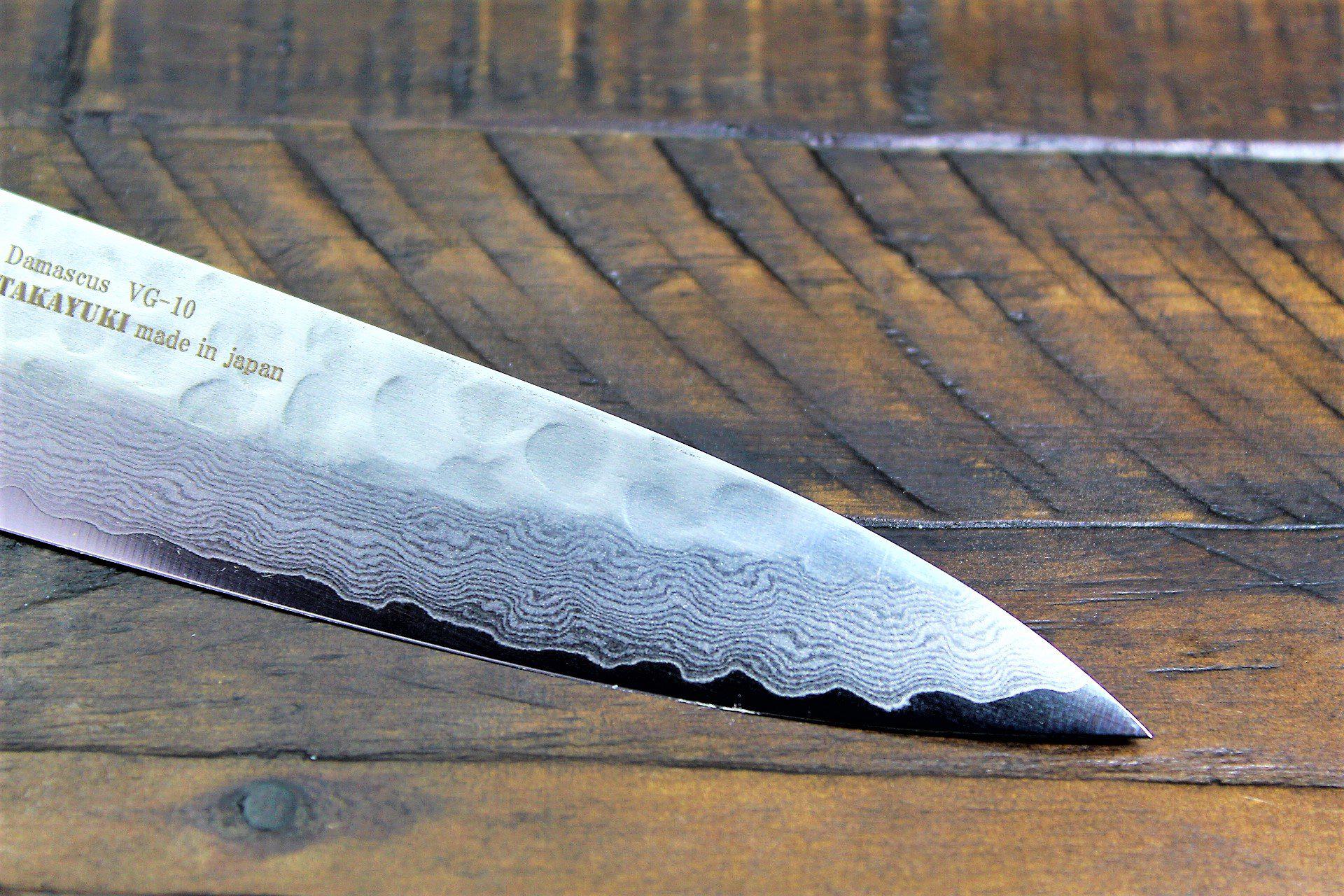 Kitchen Knives - Sakai Takayuki Petty Knife 120mm (4.7") Damascus 33 Layer