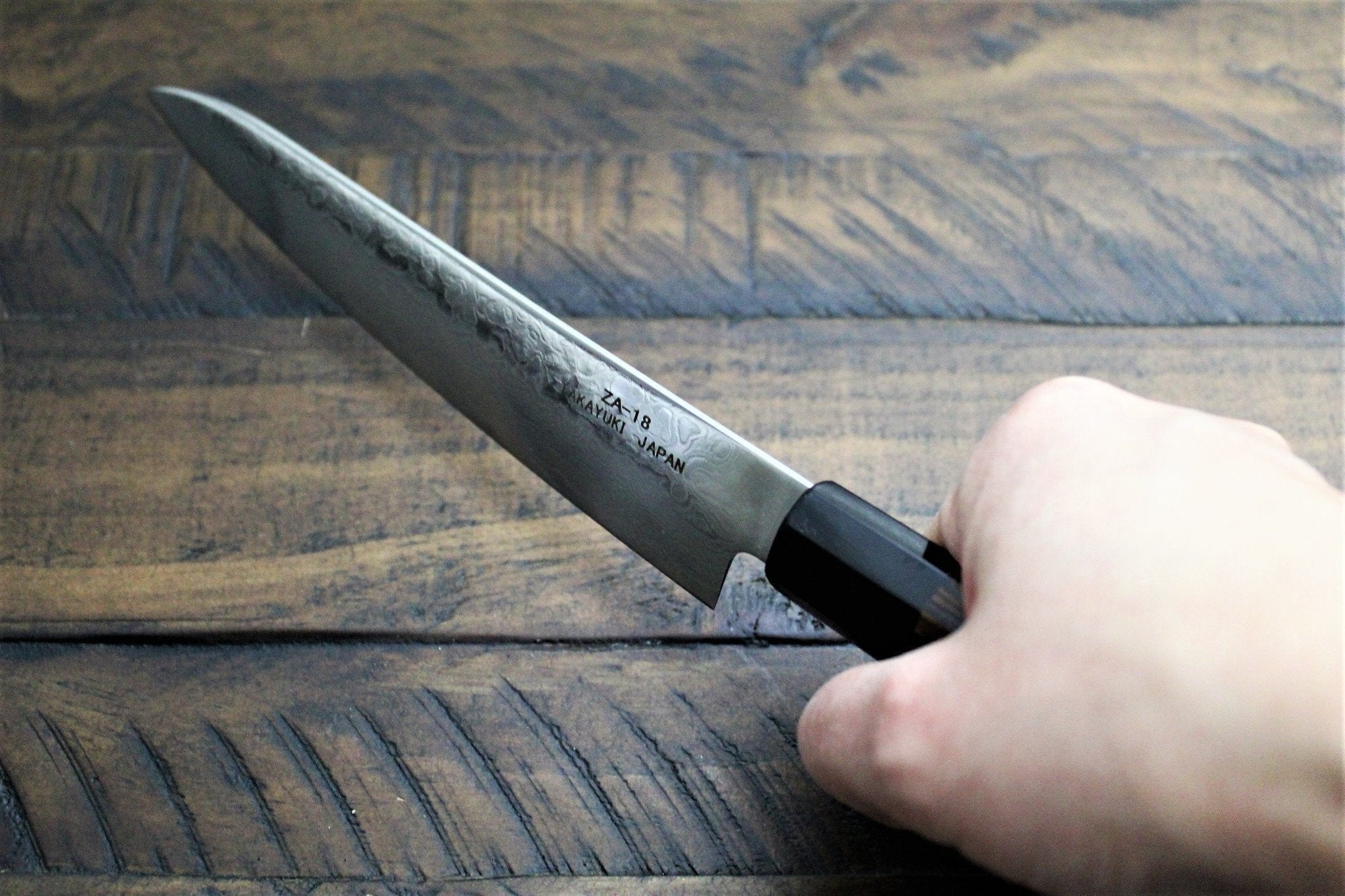 Kitchen Knives - Sakai Takayuki Petty Knife 135 Mm (5.3") / 150mm (5.9") Damascus 69 Layer - Ginga