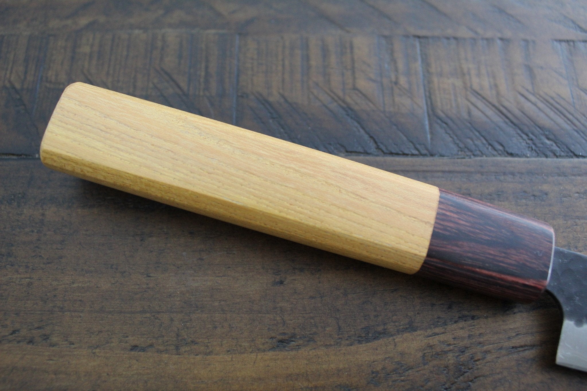 Kitchen Knives - Sakai Takayuki Petty Knife 135mm (5.3") Aogami Super Kurouchi Hammered Finish