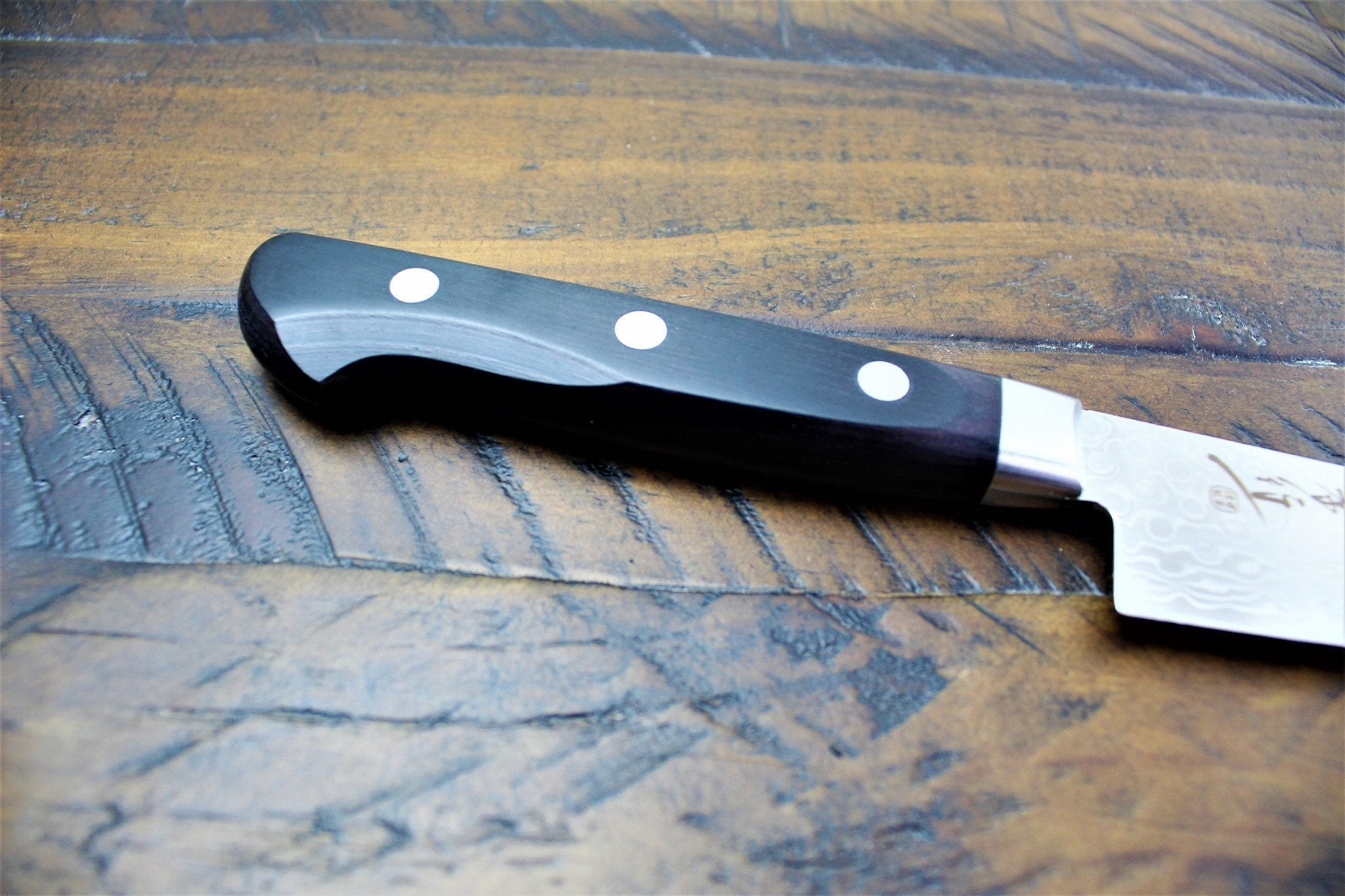 Kitchen Knives - Sakai Takayuki Petty Knife 135mm (5.3") Mirror Damascus 45 Layer