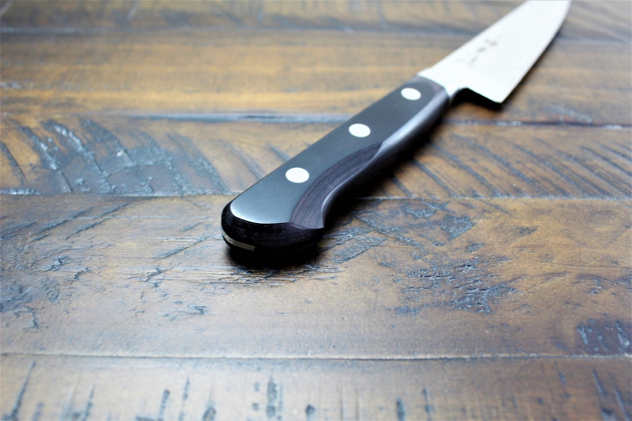 Kitchen Knives - Sakai Takayuki Petty Knife 135mm (5.3") Mirror Damascus 45 Layer