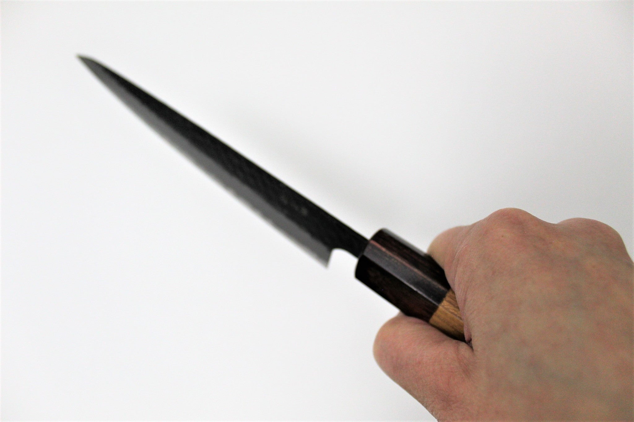 Kitchen Knives - Sakai Takayuki Petty Knife 150mm (5.9") Aogami Super Kurouchi Hammered Finish