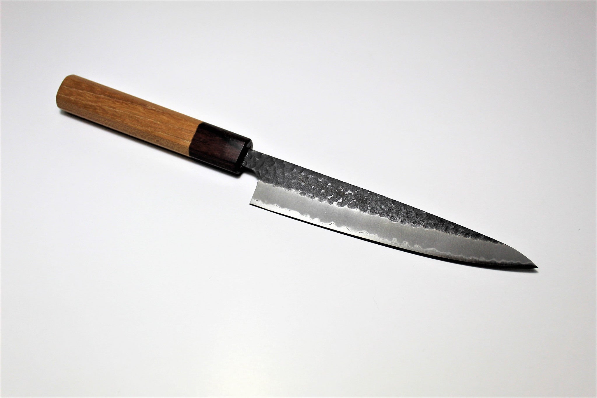 Kitchen Knives - Sakai Takayuki Petty Knife 150mm (5.9") Aogami Super Kurouchi Hammered Finish
