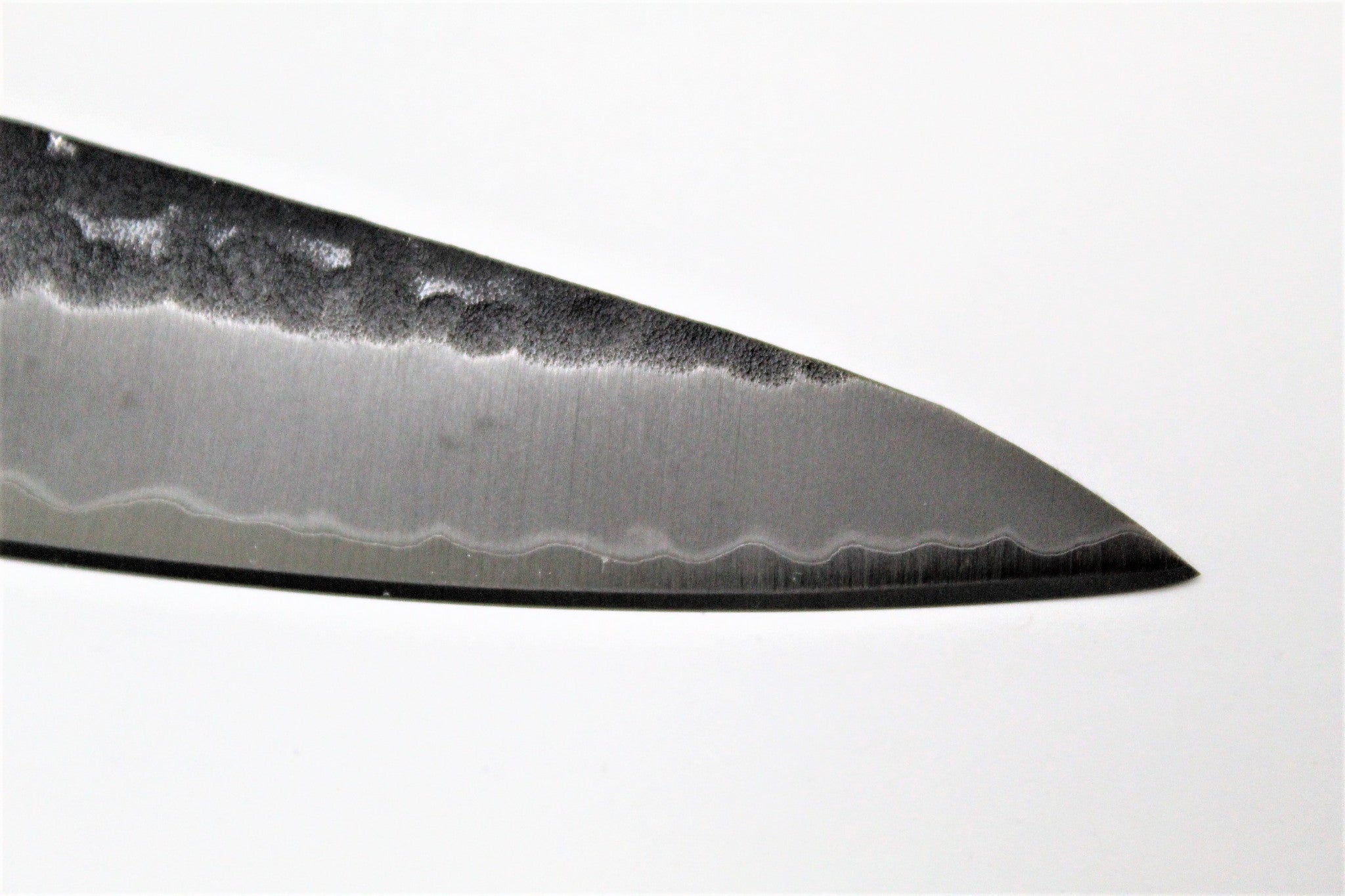 Kitchen Knives - Sakai Takayuki Petty Knife 150mm (5.9") Aogami Super Kurouchi Hammered Finish