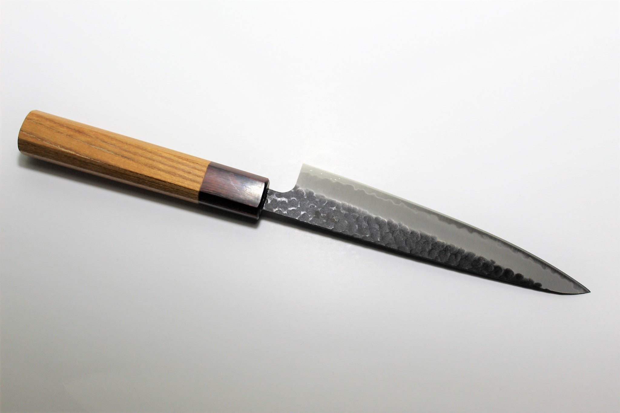 Kitchen Knives - Sakai Takayuki Petty Knife 150mm (5.9") Aogami Super Kurouchi Hammered Finish