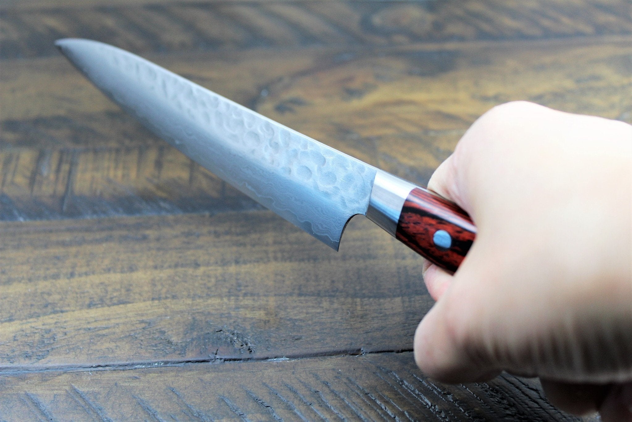 Kitchen Knives - Sakai Takayuki Petty Knife 150mm (5.9") Damascus 33 Layer