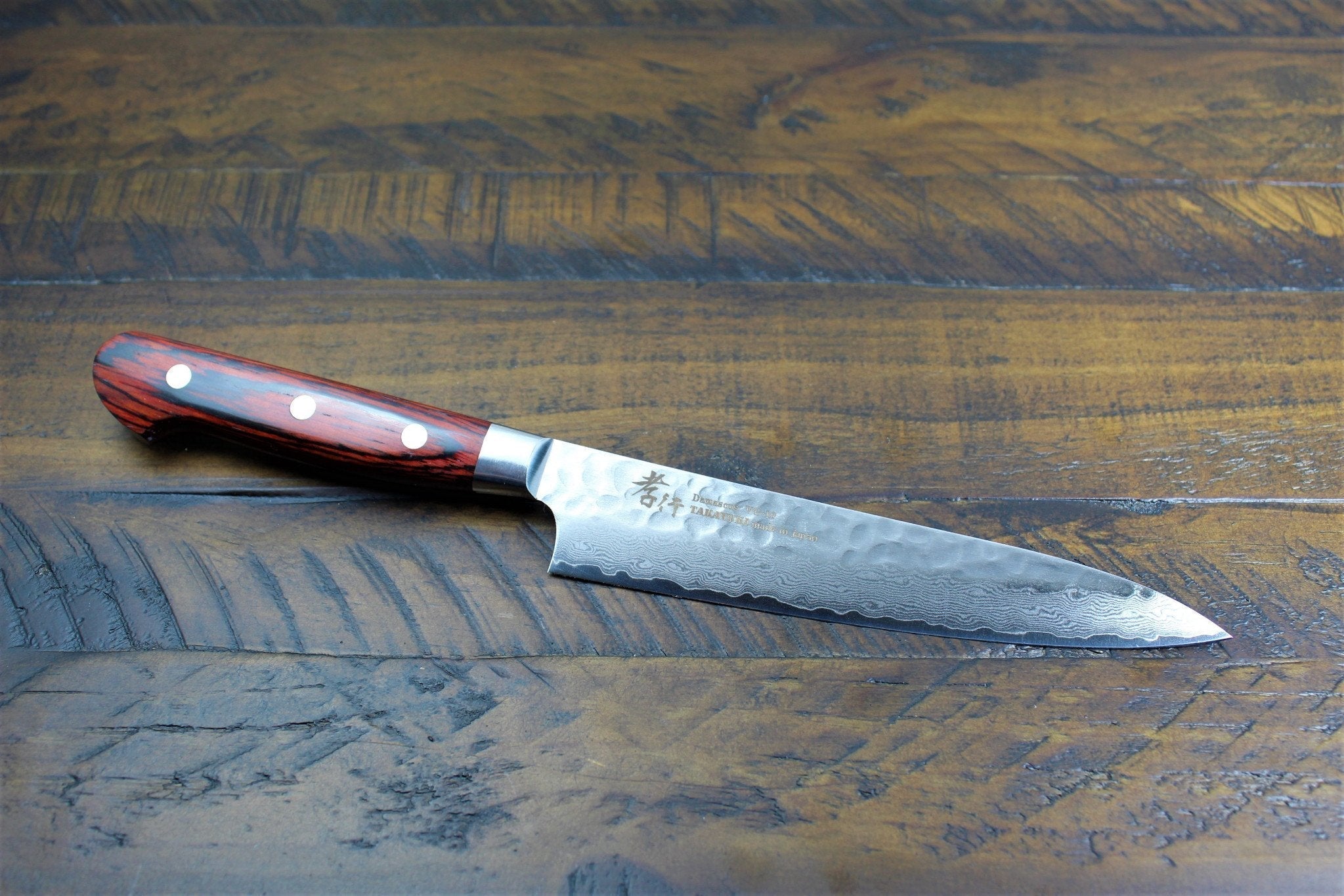 Kitchen Knives - Sakai Takayuki Petty Knife 150mm (5.9") Damascus 33 Layer